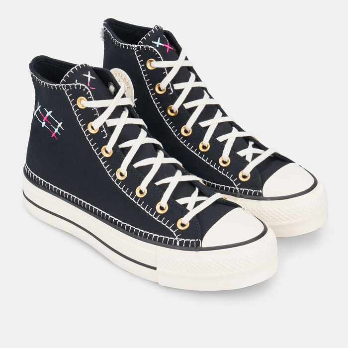 Converse Women's Chuck Taylor All Star Lift Shoes Black image number 2
