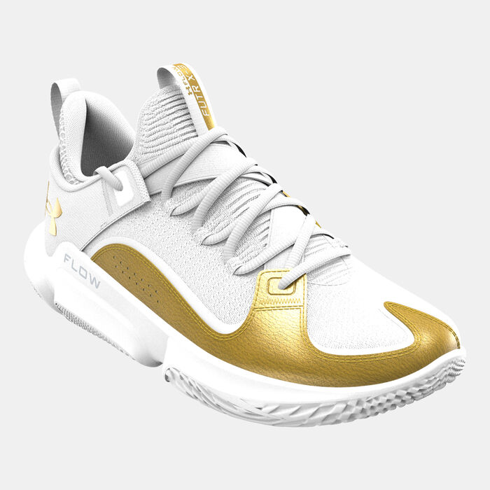 Under Armour UA Flow FUTR X 3 Basketball Shoes White image number 5