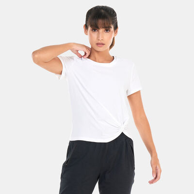 BEYOND YOGA Women's Featherweight For A Spin T-Shirt White