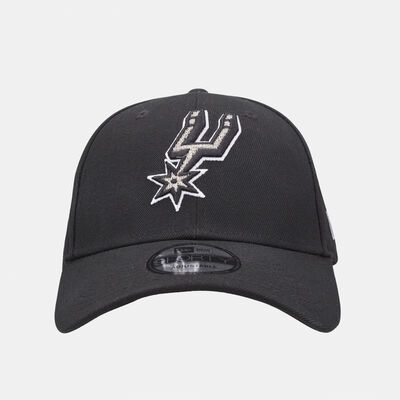 New Era Men's 9FORTY The League San Antonio Spurs Cap Black