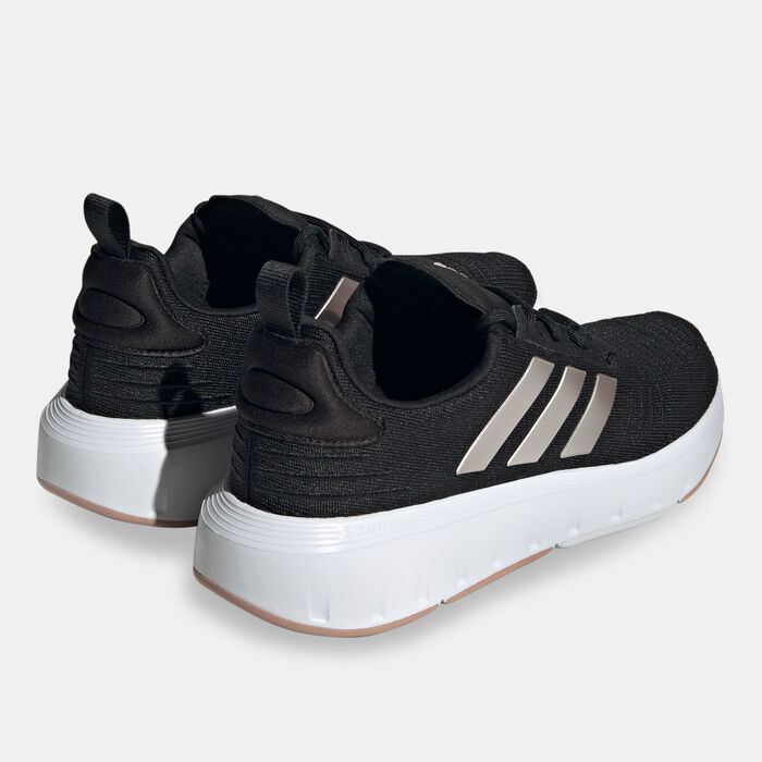 adidas Women's Swift Run Shoes Black image number 2