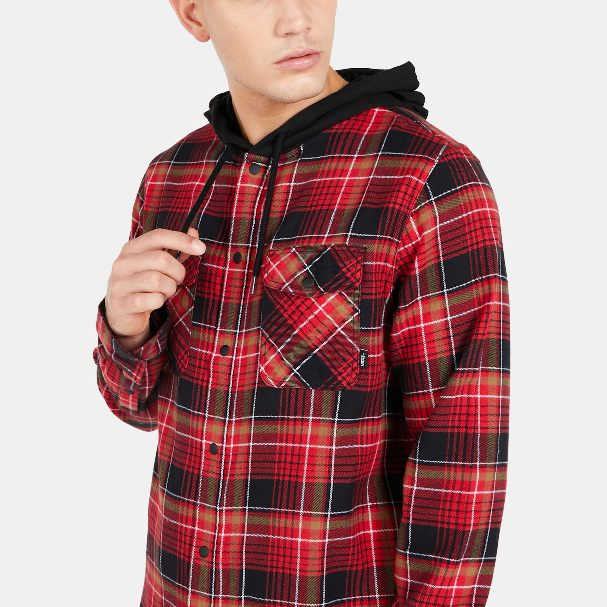 Buy Vans Men's Parkway Hooded Flannel Shirt in Dubai, UAE | SSS