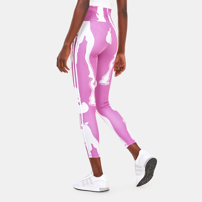 adidas Originals Women's 7/8 Leggings Pink image number 1