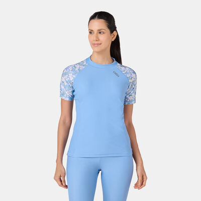 COEGA Women's Swimming Rashguard Blue