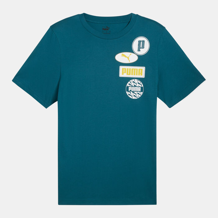PUMA Men's Graphics Icon T-Shirt Green image number 0