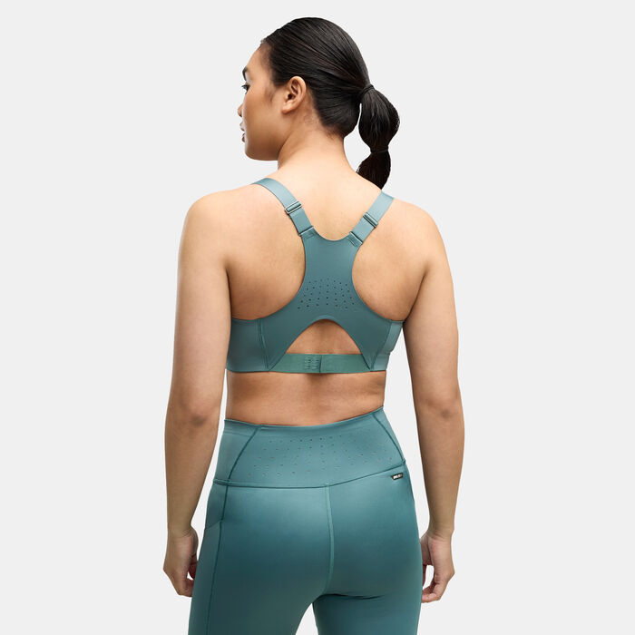 PUMA Women's HYROX PWRMODE High-Support Training Sports Bra Green image number 1