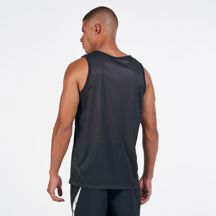 Nike Men's Legend Camo Swoosh Tank Top Black image number 1