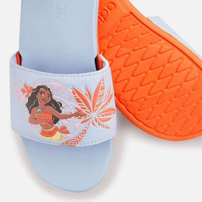Kids' [11-3] Disney Adilette Comfort Moana Slide Sandal
