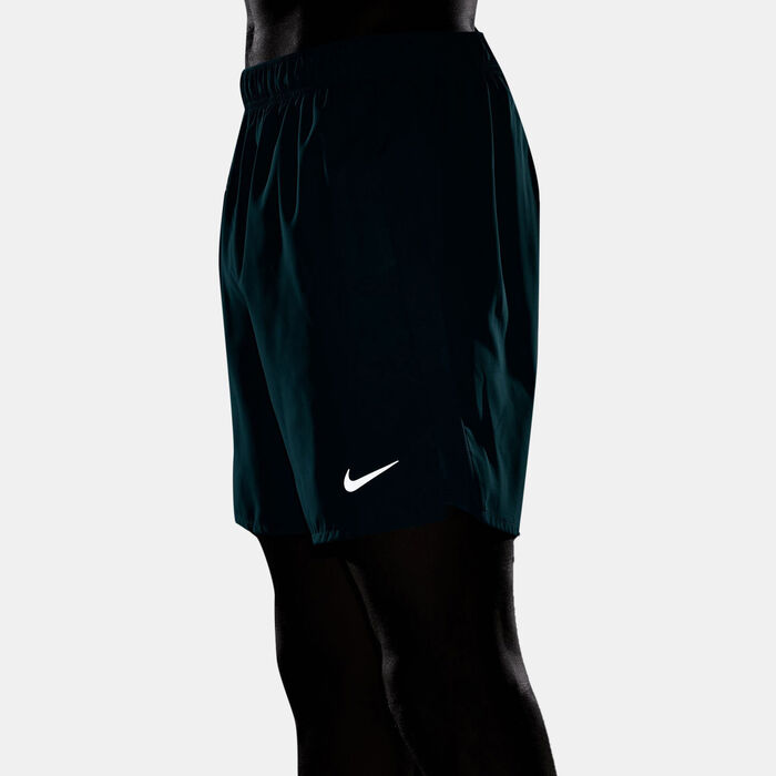 Nike Men's Challenger Dri-FIT Unlined Running Shorts Blue image number 4