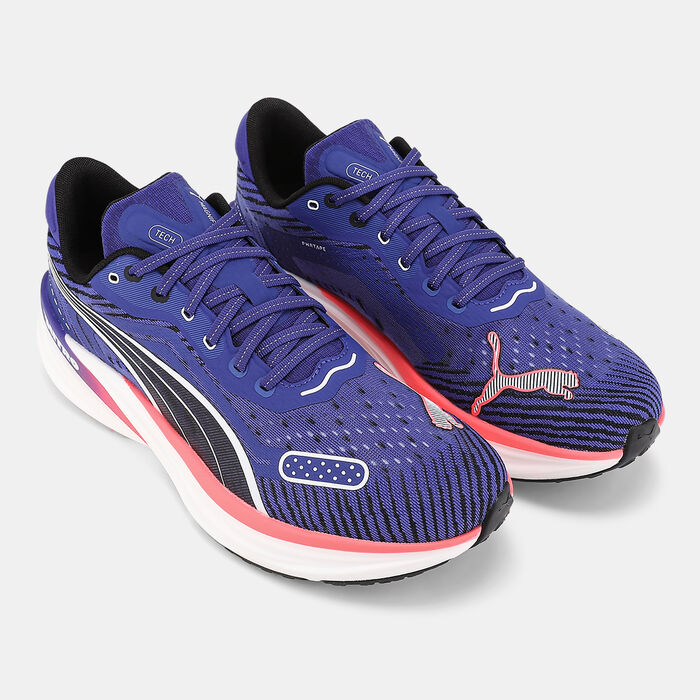 PUMA Men's Magnify NITRO Tech 2 Running Shoes Blue image number 1