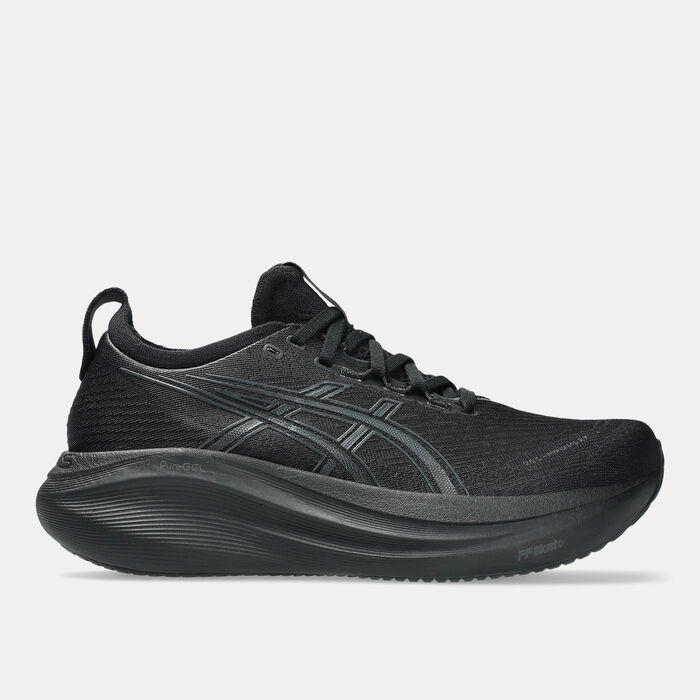 ASICS Women's GEL-NIMBUS 27 Running Shoes Black image number 0