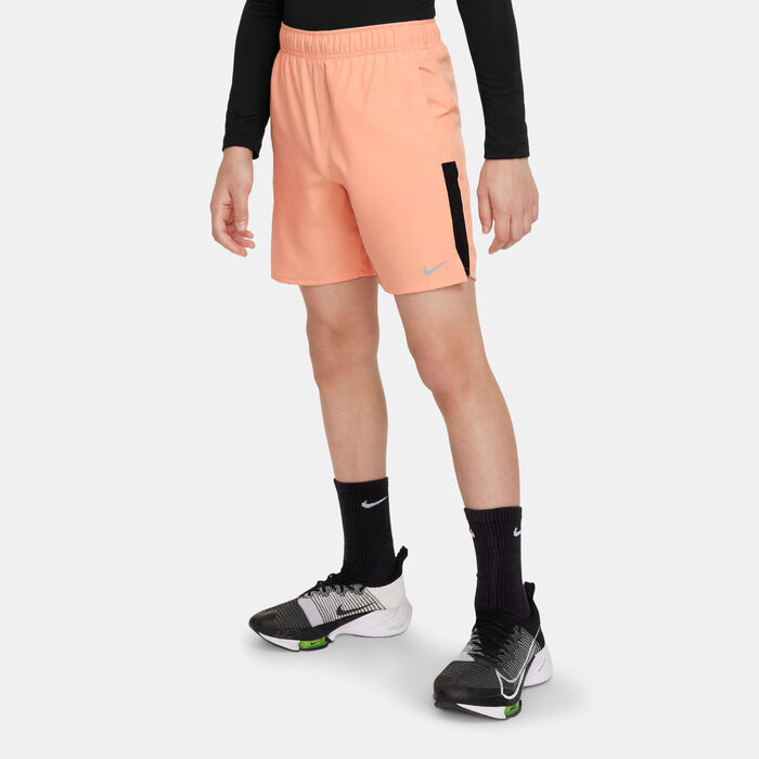 Nike Kids' Dri-FIT Challenger Training Shorts Peach image number 0