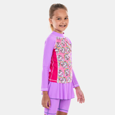 COEGA Kids' Allover Front Print Rashguard Multi