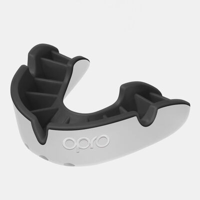 OPRO Self-Fit Silver-Level MMA Mouth Guard White