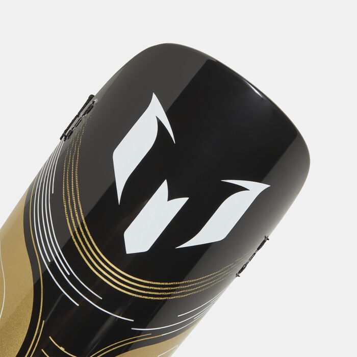 adidas Kids' Messi Match Football Shin Guards Black image number 2