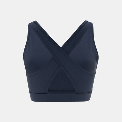 Sun and Sand Sports Women's Active Medium-Support Sports Bra Grey