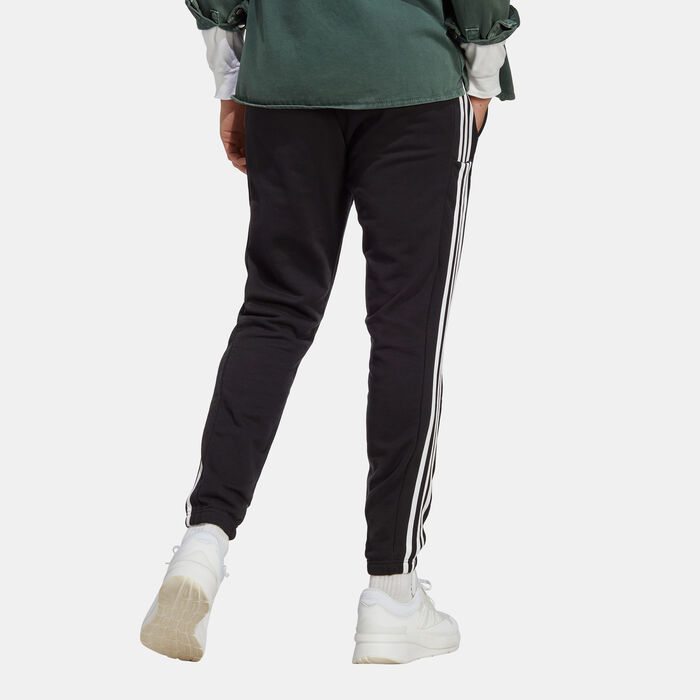 adidas Men's Essentials 3-Stripes Pants Black image number 1