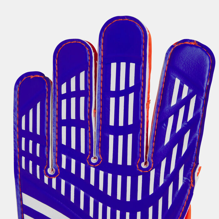 adidas Kids' Predator Football Goalkeeper Gloves Blue image number 1