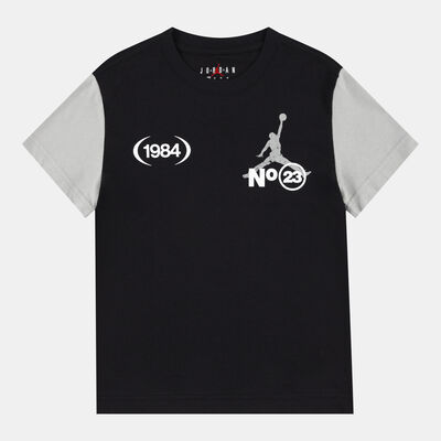 Jordan Kids' 1984 Stack T-Shirt Black