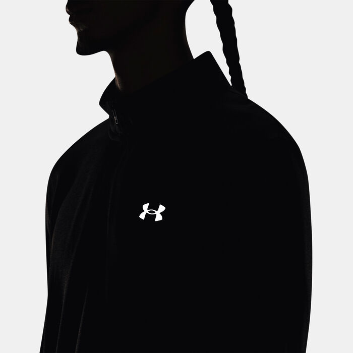 Under Armour Men's Seamless Stride ¼ Zip Running Top Black image number 3