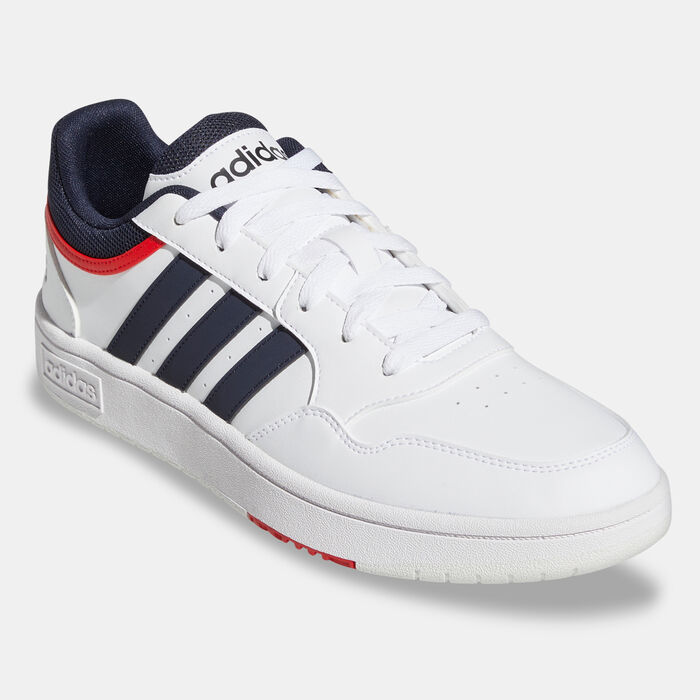 adidas Men's Hoops 3.0 Classic Vintage Low Shoes White image number 1