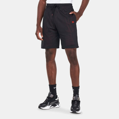 New Era Men's Team Colour Mesh Shorts Black