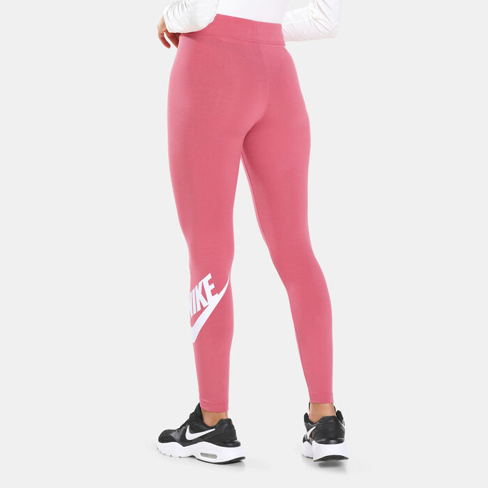 Nike Women's Sportswear Essential Futura Leggings Pink image number 1