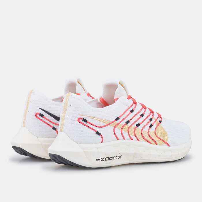 Nike Women's Pegasus Turbo Road Running Shoes White image number 3