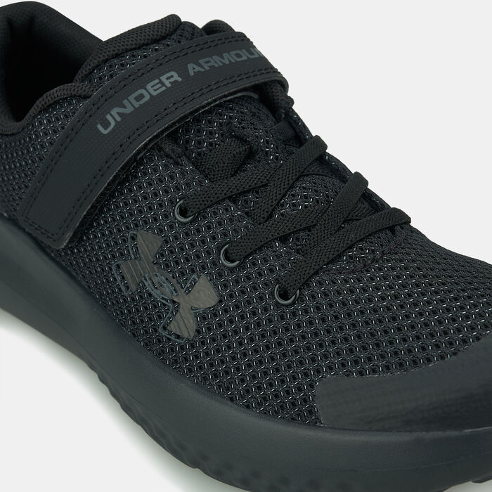 Under Armour Kids' Surge 4 AC Running Shoes Black image number 4