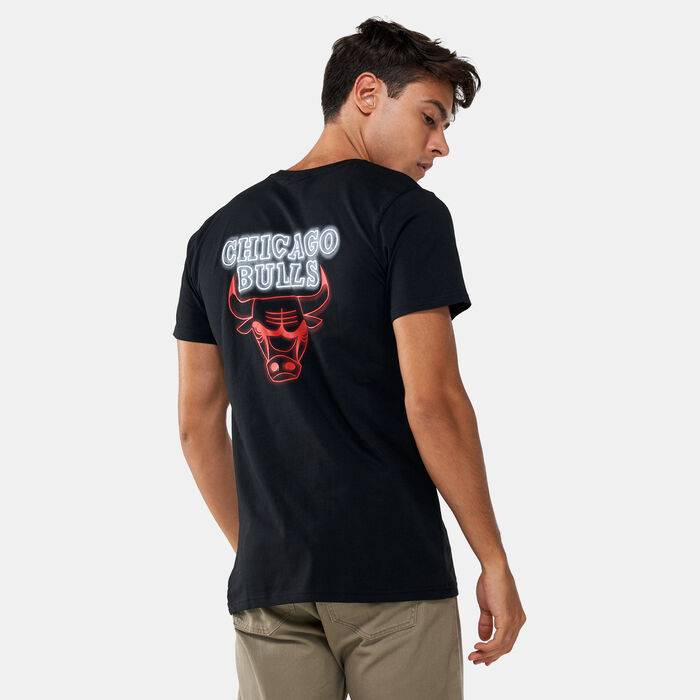 Ekstrem Fordampe forstørrelse New Era Men's NBA Chicago Bulls Neon T-Shirt Black in Dubai, UAE | SSS