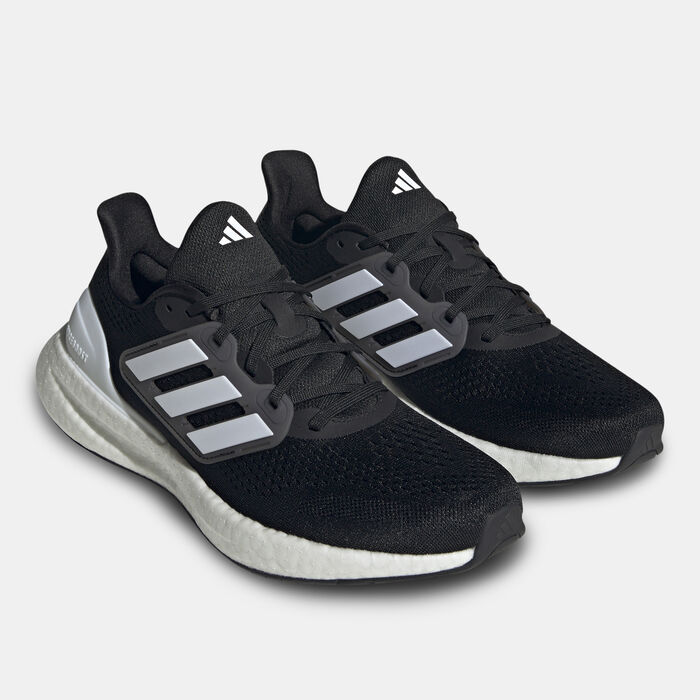 adidas Men's Pureboost 23 Shoe Black image number 1