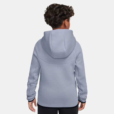 Nike Kids' Sportswear Tech Fleece Full-Zip Hoodie Grey
