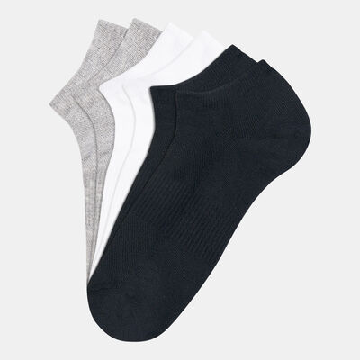 Men's Sports Ankle Socks (3 Pack) - S/M