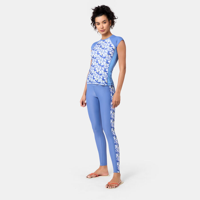 COEGA Women's Swimming Leggings Blue image number 2