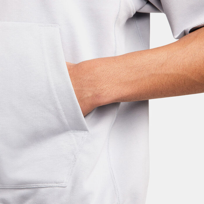 Nike Men's Standard Issue Dri-FIT Basketball Hoodie Grey image number 4