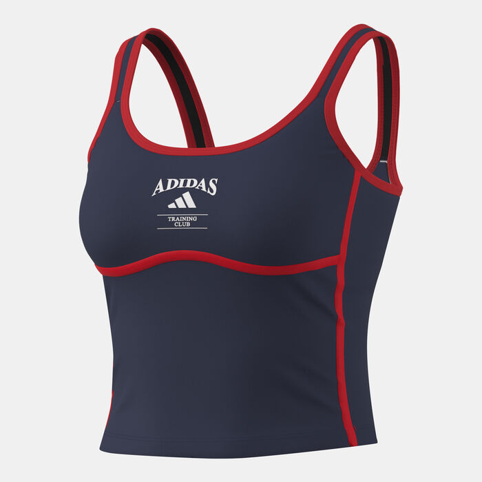 adidas Women's Heritage Legacy Training Tank Top Blue image number 0