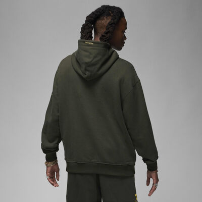 Jordan Men's Paris Saint-Germain Wordmark Fleece Hoodie Green