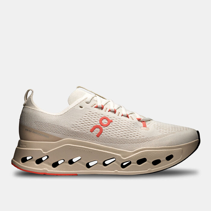 On Men's Cloudsurfer Max Running Shoes White image number 0