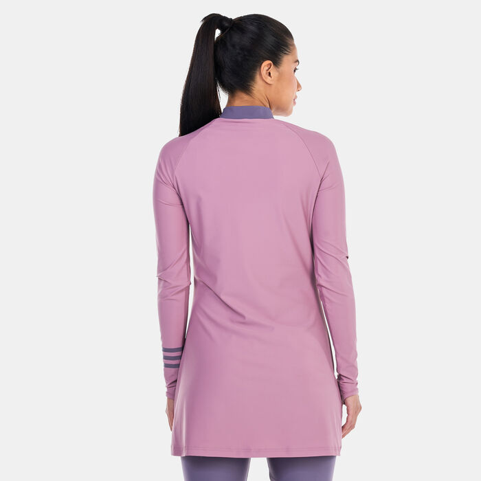 adidas Women's 3-Stripes Swimming Top Multi image number 1