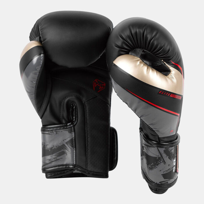 Venum Elite Evo Boxing Gloves Black image number 5