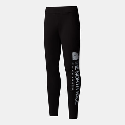 The North Face Kids' Vertical Graphic Leggings Black