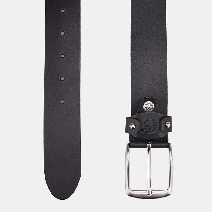 Timberland Men's Leather Belt Black image number 1