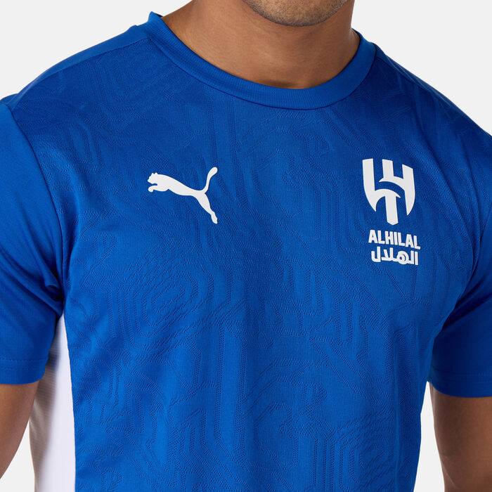 PUMA Men's Al Hilal Training Football Top Blue image number 3