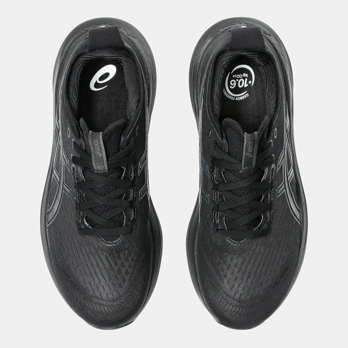 ASICS Women's GEL-NIMBUS 27 Running Shoes Black image number 4