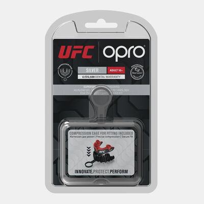 OPRO Self-Fit UFC Silver-Level MMA Mouth Guard Black