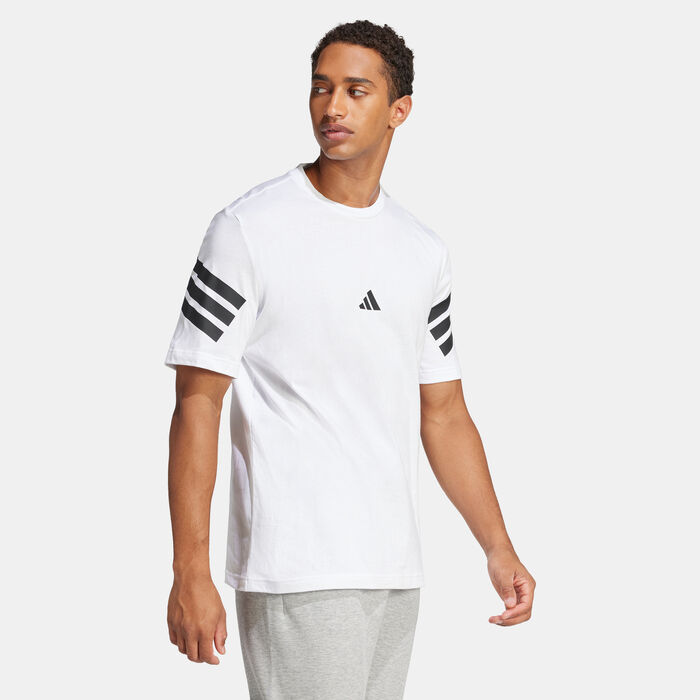 adidas Men's Future Icons 3-Stripes T-Shirt White image number 2