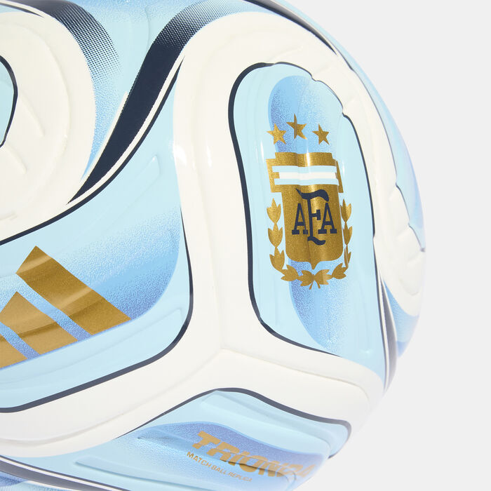 adidas Argentina Trionda Mini Football White image number 3