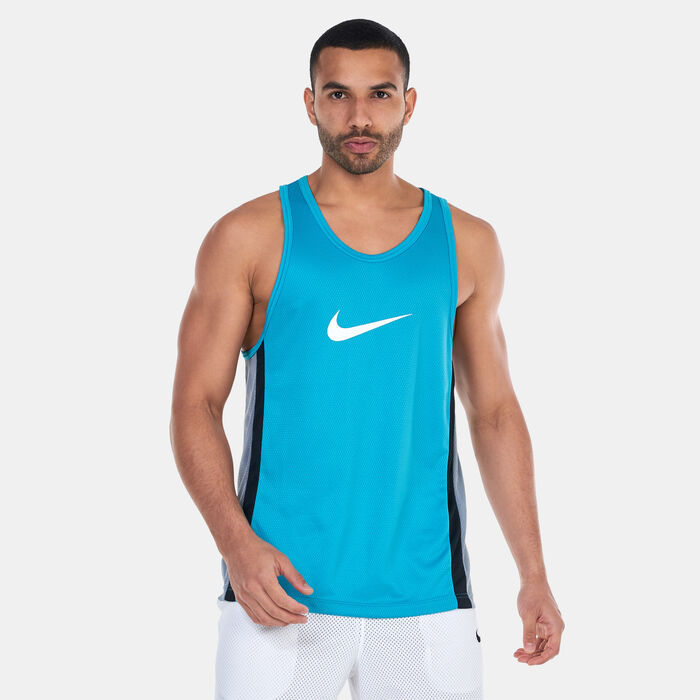 Nike Men's Icon Dri-FIT Basketball Jersey Green image number 0