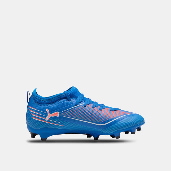 PUMA Kids' ULTRA 6 MATCH Multi-Ground Football Shoes Blue image number 2