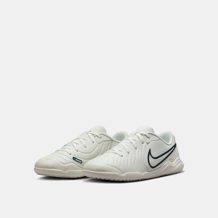 Nike Kids' Rose Lavelle Tiempo Legend 10 Academy 30 Indoor Court Football Shoes White image number 1
